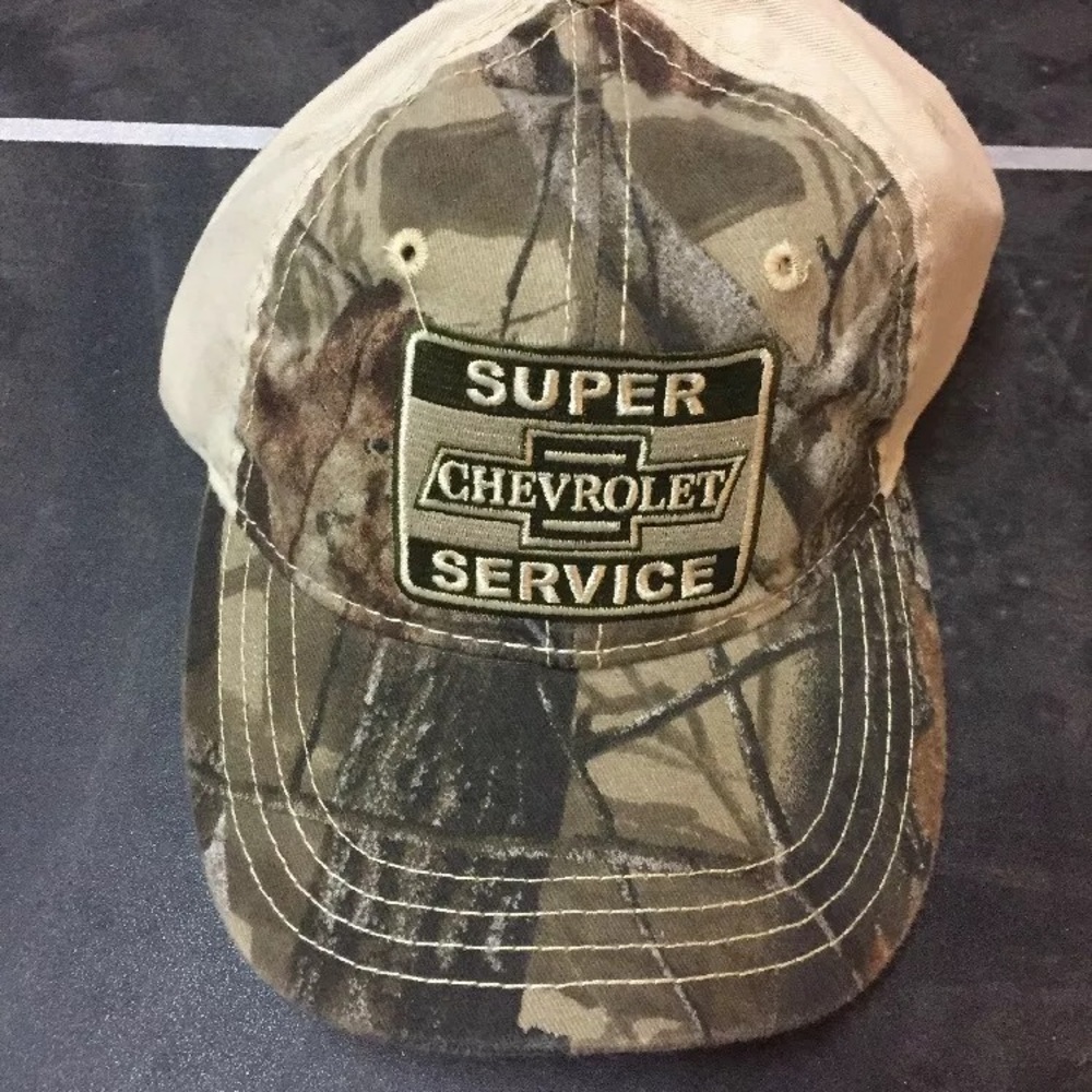 Chevrolet Super Service Realltree Camo Hat Cap